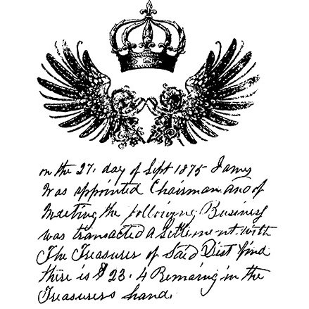 Stampers Anonymous - Tim Holtz - Rubber Stamps - Royal Script, BRAND NEW