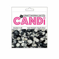Craftwork Cards - Candi - Metallic and Shimmer Paper Dots - Blackjacks