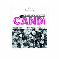 Craftwork Cards - Candi - Shimmer Paper Dots - Newsprint