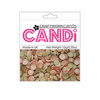 Craftwork Cards - Candi - Shimmer Paper Dots - Chocolate and Marshmallow