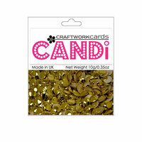 Craftwork Cards - Candi - Metallic Paper Dots - Regal Gold
