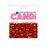 Craftwork Cards - Candi - Metallic Paper Dots - Regal Ruby