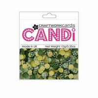 Craftwork Cards - Candi - Shimmer Paper Dots - Flower Greenwich Village