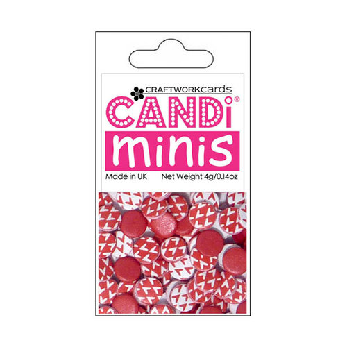 Craftwork Cards - Candi Minis - Paper Dots - Love Parade - Cherry Red
