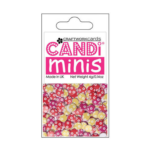 Craftwork Cards - Candi Minis - Paper Dots - Flower Power - Elizabeth