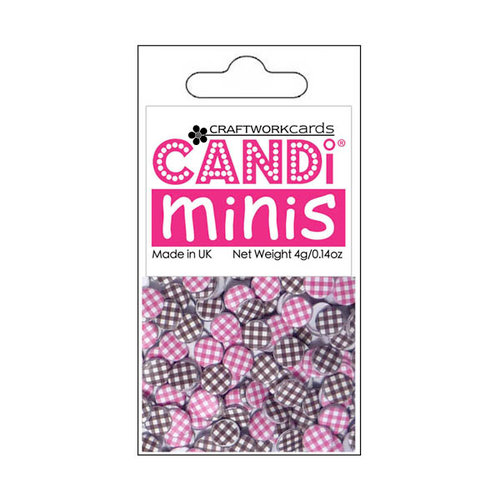 Craftwork Cards - Candi Minis - Paper Dots - Gingham - Celestial