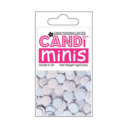 Craftwork Cards - Candi Minis - Paper Dots - Gingham - Fantasy