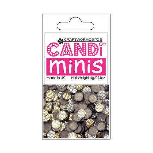 Craftwork Cards - Candi Minis - Paper Dots - Metallique Bronze