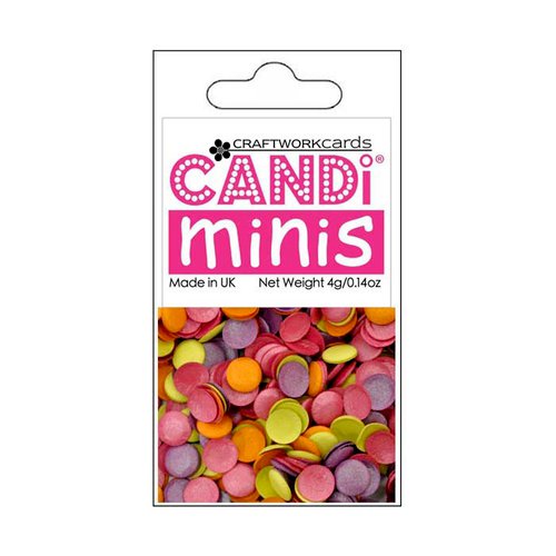 Craftwork Cards - Candi Minis - Paper Dots - Hot Tropics