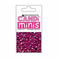 Craftwork Cards - Candi Minis - Paper Dots - Regal Garnet