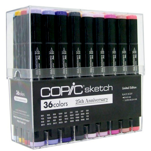 Copic - Sketch Marker Set - 25th Anniversary - 36 Piece Set