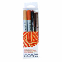 Copic - Marker Sets - Doodle Pack - Brown