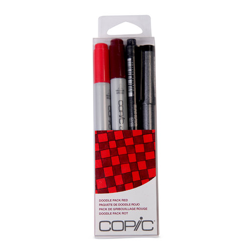 Copic - Marker Sets - Doodle Pack - Red