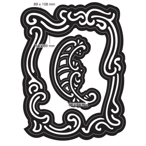 Couture Creations - Nesting Dies - Paisley Border