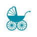 Couture Creations - Kalini Collection - Intricutz Dies - Vintage Stroller