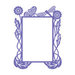 Couture Creations - Hearts Ease Collection - A2 Embossing Folder - Frame