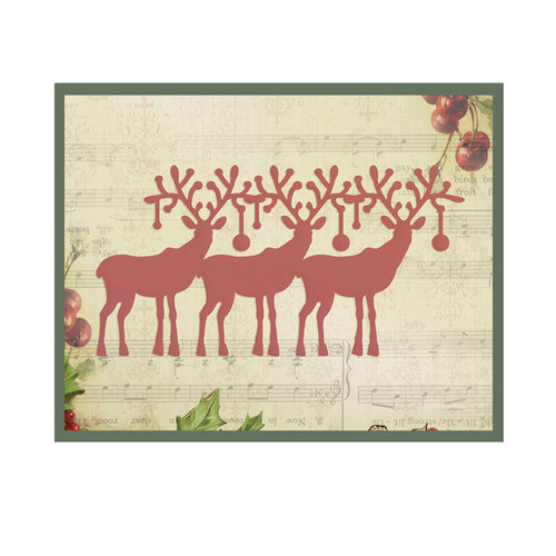 Couture Creations - Christmas Eve Collection - Designer Dies - Santa's Reindeer
