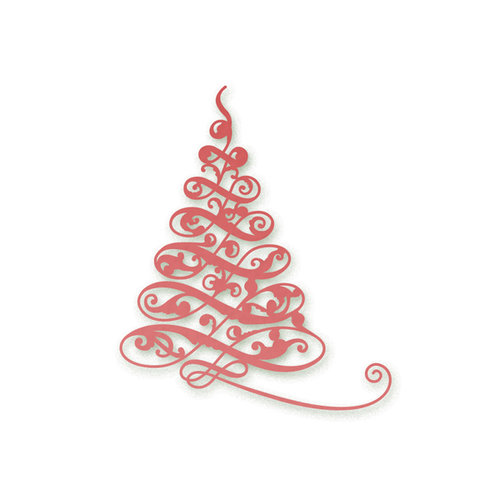 Couture Creations - Silent Night Collection - Christmas - Designer Dies - Fancy Tree