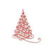 Couture Creations - Silent Night Collection - Christmas - Designer Dies - Fancy Tree