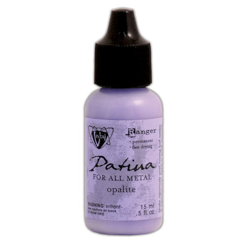 Ranger Ink - Vintaj - Patinas - Opaque Ink - Opalite - .5 ounces