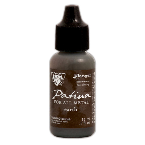 Ranger Ink - Vintaj - Patinas - Opaque Ink - Earth - .5 ounces