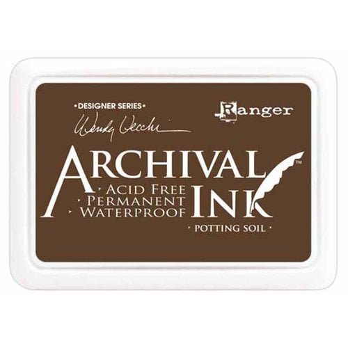 Ranger Ink - Wendy Vecchi - Archival Ink Pads - Potting Soil