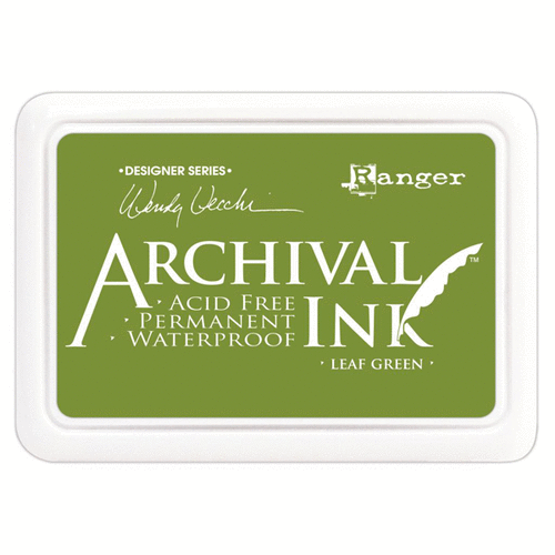 Ranger Ink - Wendy Vecchi - Archival Ink Pads - Leaf Green