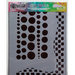 Ranger Ink - The Crafter's Workshop - 9 x 12 Doodling Template - Chequered Dots