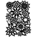 Ranger Ink - Dylusions - 9 x 12 Doodling Template - Flower Medley