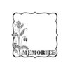 Donna Salazar - Compatibles Collection - Cling Mounted Rubber Stamp - Memories, CLEARANCE