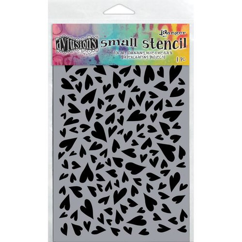 Ranger Ink - Dylusions Stencils - Hearts - Small