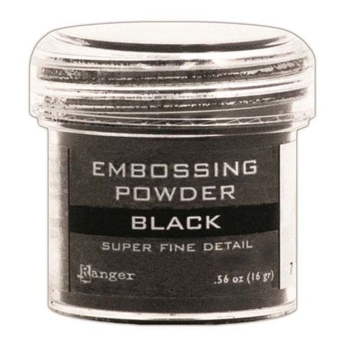 Ranger Ink Super Fine Black embossing powder