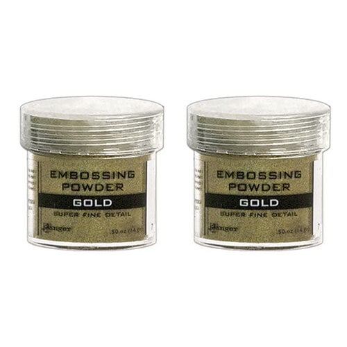Ranger Ink - Basics Embossing Powder - Super Fine - Gold - 2 Pack