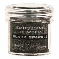 Ranger Ink - Specialty 1 Embossing Powder - Black Sparkle