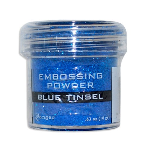 Ranger Ink - Specialty 1 Embossing Powder - Blue Tinsel