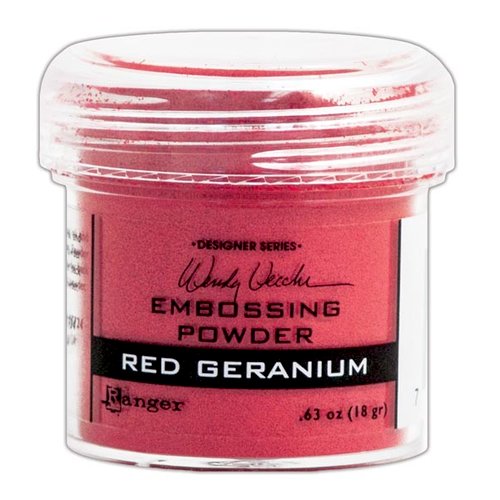 Ranger Ink - Wendy Vecchi - Embossing Powder - Red Geranium