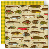 GCD Studios - The Great Outdoors Collection - 12 x 12 Double Sided Paper - Lured In
