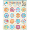 GCD Studios - Funhouse Collection - Chipboard Stickers with Gem Accents - Wheels