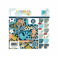GCD Studios - Animal Crackers for Boys Collection - 8 x 8 Paper Pad