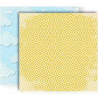 GCD Studios - Oh Happy Day Collection - 12 x 12 Double Sided Paper - Chloe