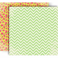 GCD Studios - Oh Happy Day Collection - 12 x 12 Double Sided Paper - Priscila