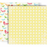 GCD Studios - Oh Happy Day Collection - 12 x 12 Double Sided Paper - Abbies Sunshine