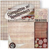 GCD Studios - Donna Salazar - Antiquities Collection - 12 x 12 Double Sided Paper - One Sheet Wonderful