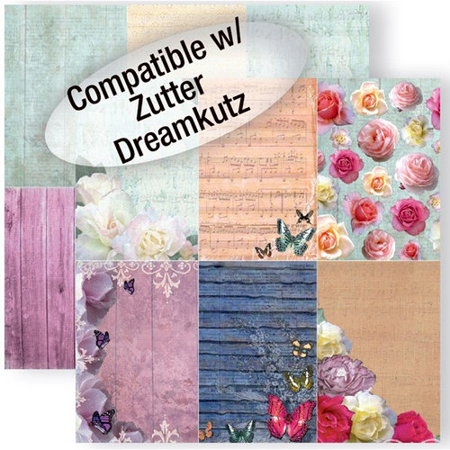 GCD Studios - Donna Salazar - Spring in Bloom Collection - 12 x 12 Double Sided Paper - Spring Journal Cards