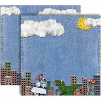 GCD Studios - Donna Salazar - Storybook Collection - 12 x 12 Double Sided Paper - Fido