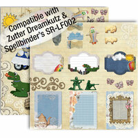 GCD Studios - Donna Salazar - Storybook Collection - 12 x 12 Double Sided Paper - Cards