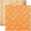 GCD Studios - Melody Ross - Soul Food Collection - 12 x 12 Double Sided Paper - Soul Petit - Orange
