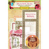 GCD Studios - Melody Ross - Soul Food Collection - Transparent Shapes with Glitter Accents