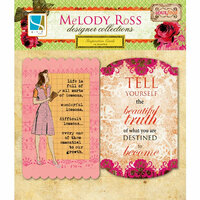 GCD Studios - Melody Ross - Soul Food Collection - Inspiration Cards with Glitter Accents