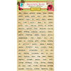 GCD Studios - Melody Ross - Soul Food Collection - Chipboard Stickers - Words - Plain